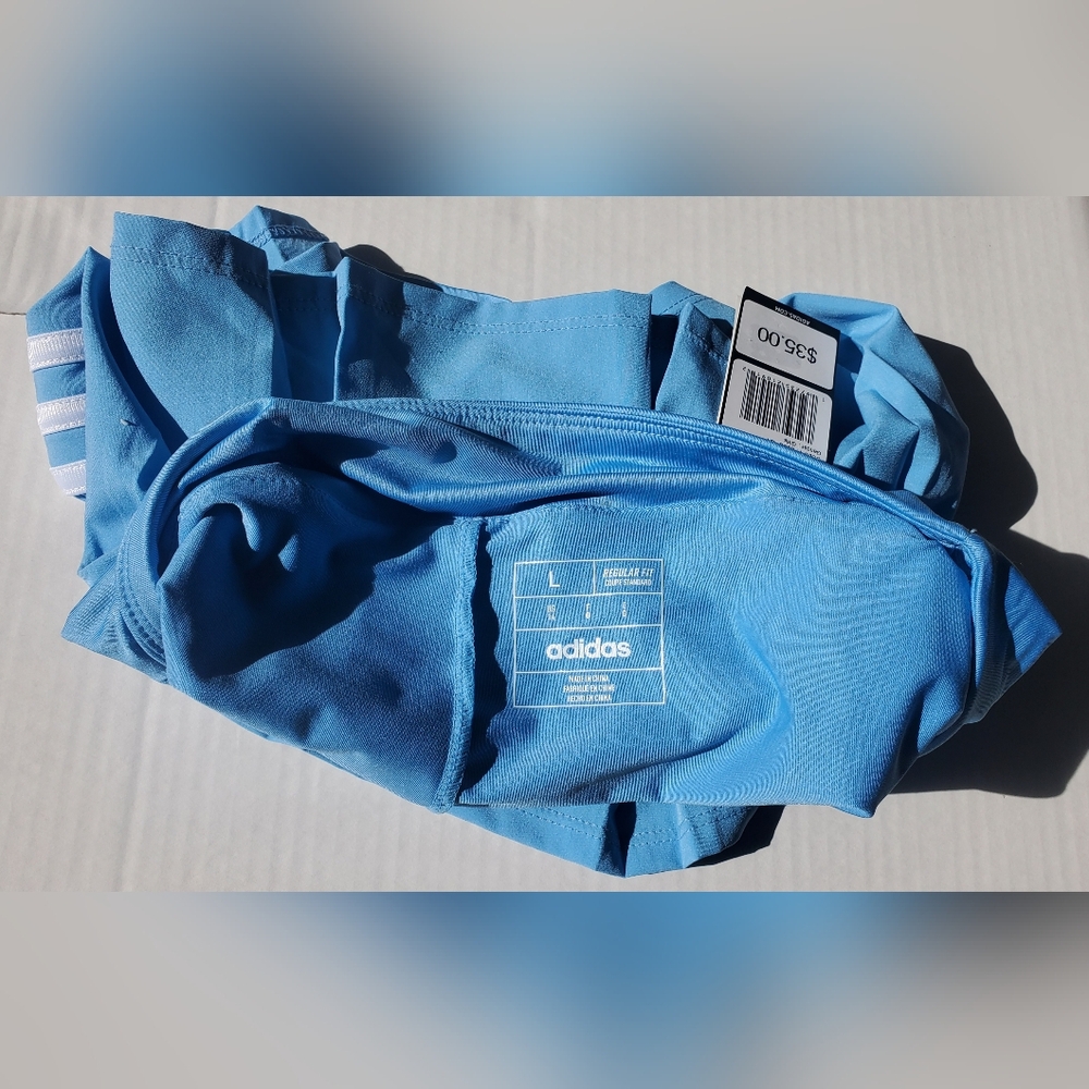 Adidas Big Kids Girls Skort Sz L/14 Lt Blue - Picture 13 of 13